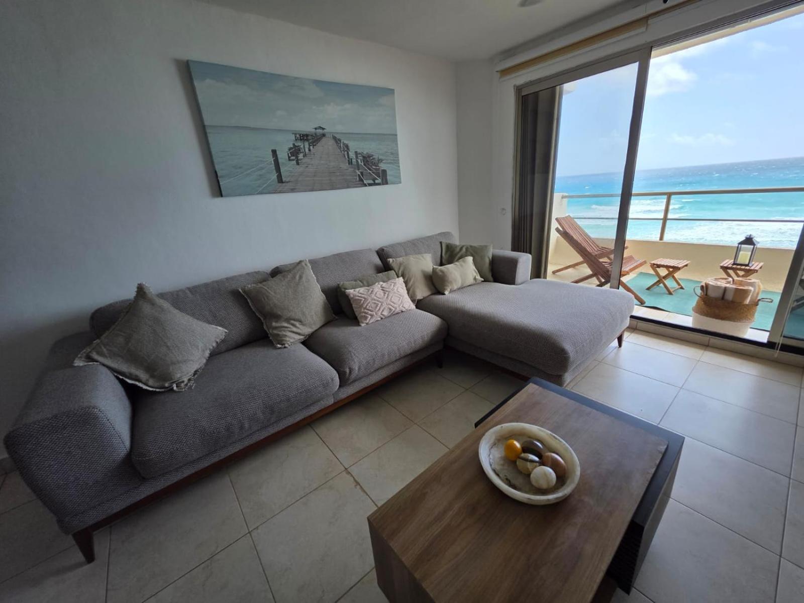 Perfect Vacation Getaway,Ocean View,Wifi, Beach Cancun Bagian luar foto